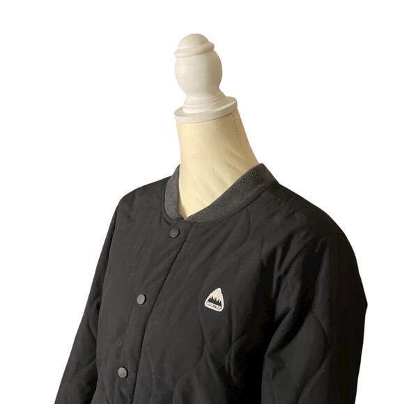 Burton Snowboarding Ski Kiley Insulator True Black Quilted Jacket Womens US L - Picture 7 of 16